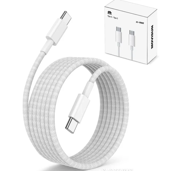 Cable tipo C-lightning 2 metros Movisun